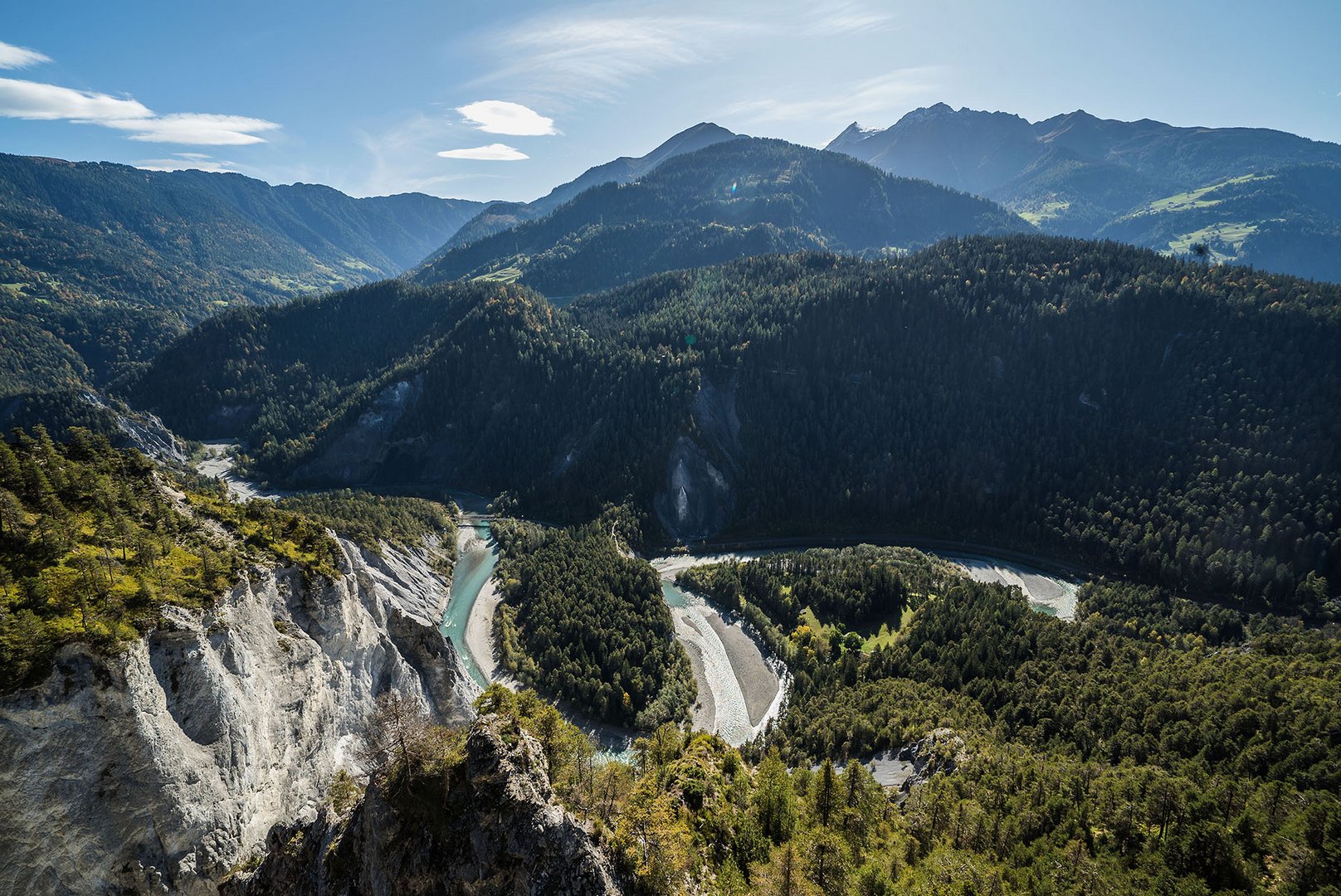 Rheinschlucht Ruinaulta