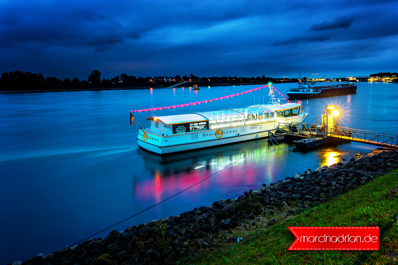 Rheinschwan, Weisbarth Fahrgastschiff, Lux Werft, Personenfähre Lülsdorf-Wesseling, Marcin Adrian