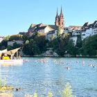 Rheinschwimmen in Basel