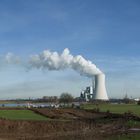 Rheinskyline von Voerde bis Duisburg Hamborn.