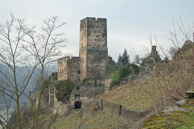 Rheinsteig: Burg Gutenfels