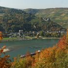 Rheinsteig vom Panoramablick auf Bacharach