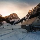 Rheintaler Sämtis mit Hütte