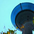 "Rheinturm an Herbstlaub der Saison" ...