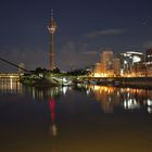 Rheinturm at Night