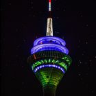 Rheinturm bei Nacht