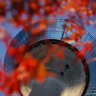 Rheinturm im Herbst