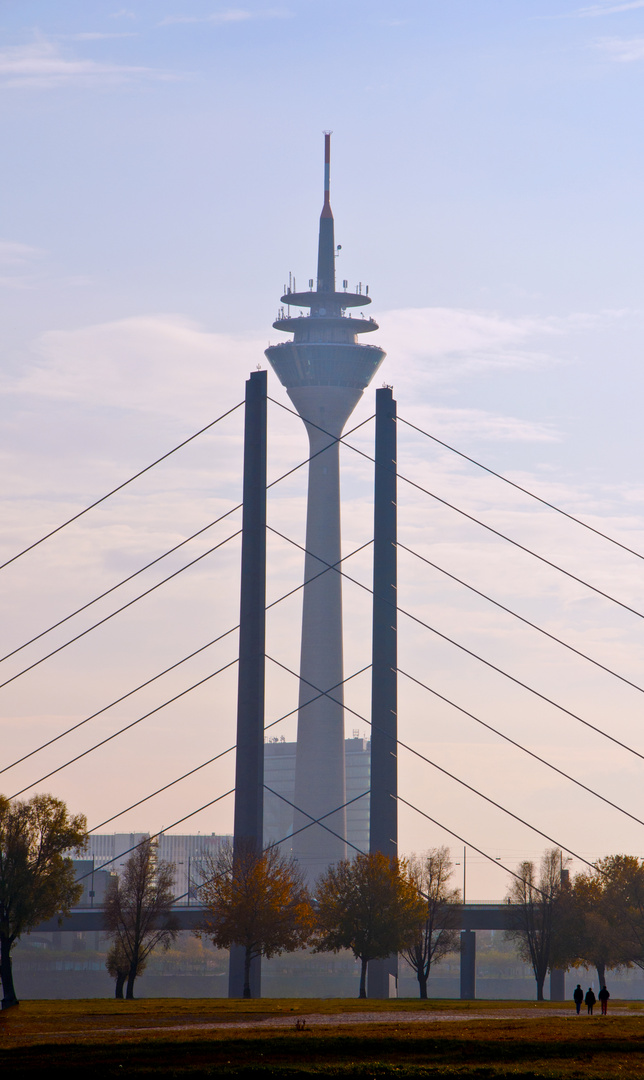 Rheinturm im November