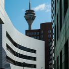 Rheinturm, Medienhafen Düsseldorf