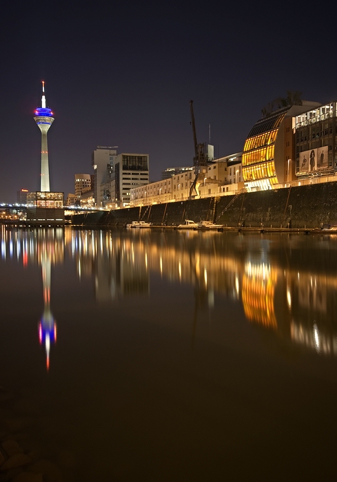 Rheinturm und Medienhafen, Düsseldorf