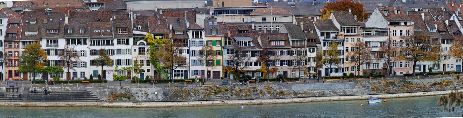 Rheinufer in Basel