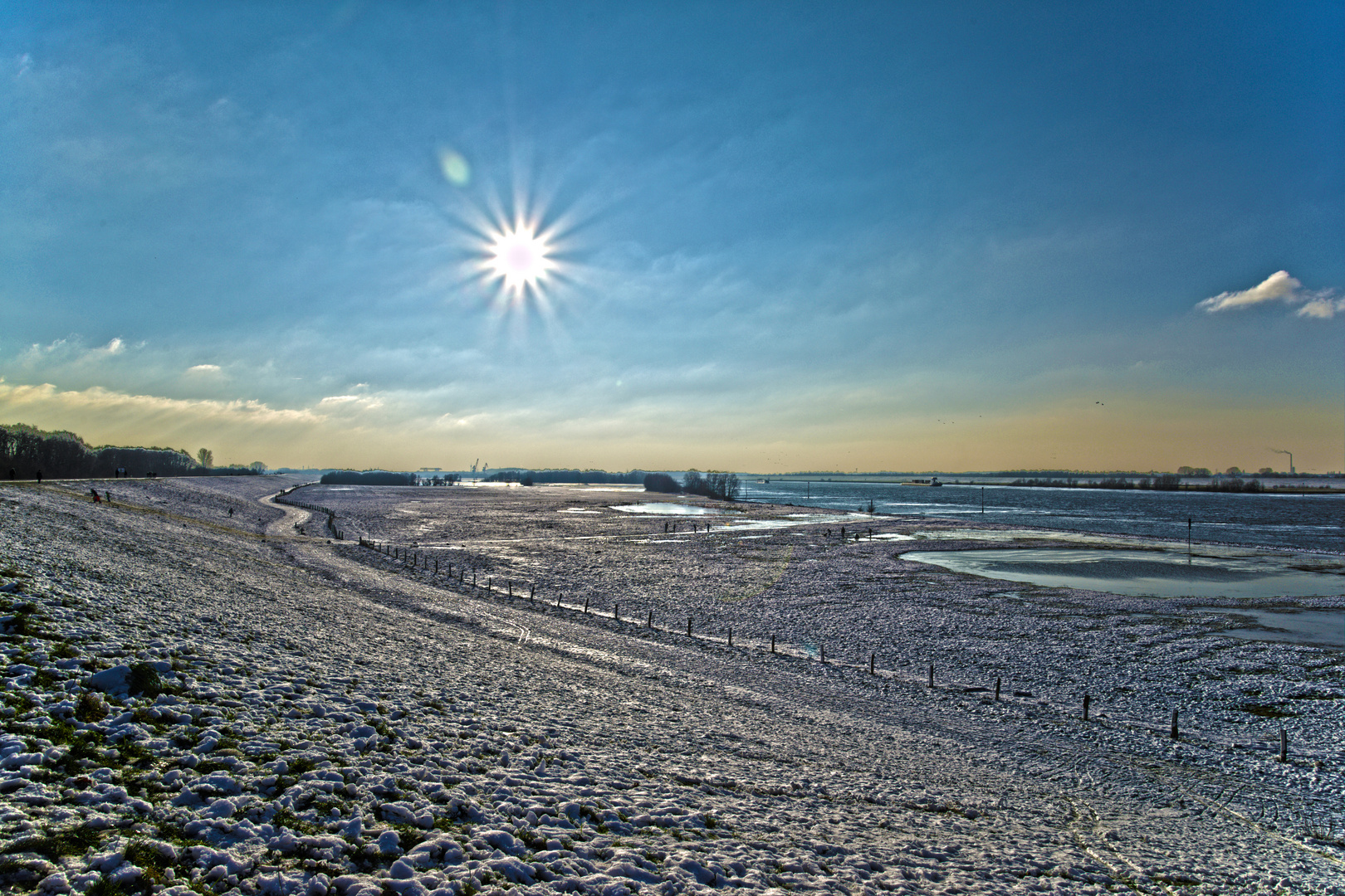 Rhin en hiver