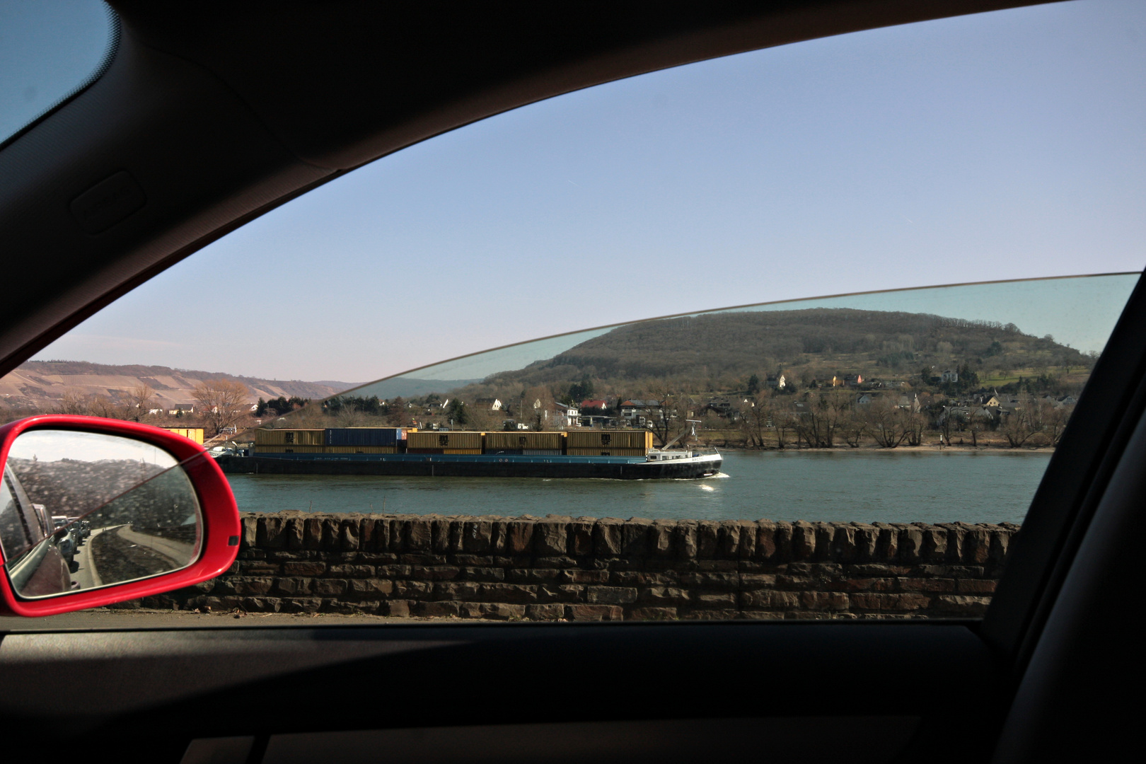 Rhine by car