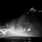 Rhinefalls by night - sw