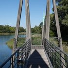 Rhizomatische Brücke mit Durchblick.