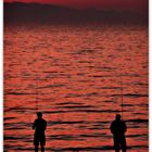 Rhodes... les pecheurs du soir