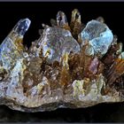 Rhodochrosit - Fluorit-Bergkristall aus Huanzala Peru
