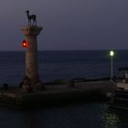 Rhodos bei Nacht