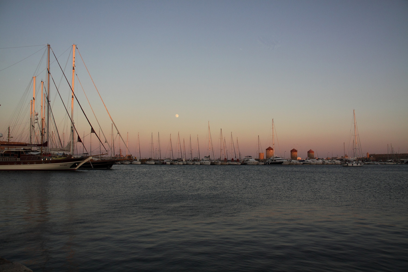 Rhodos bei Vollmond....