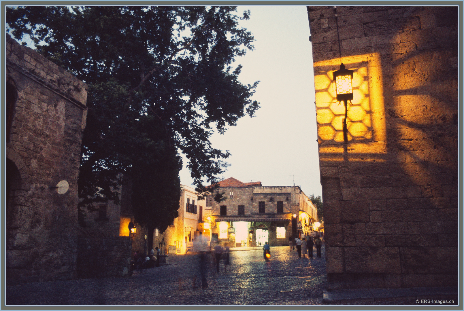 Rhodos Old town evening July 1978 ©