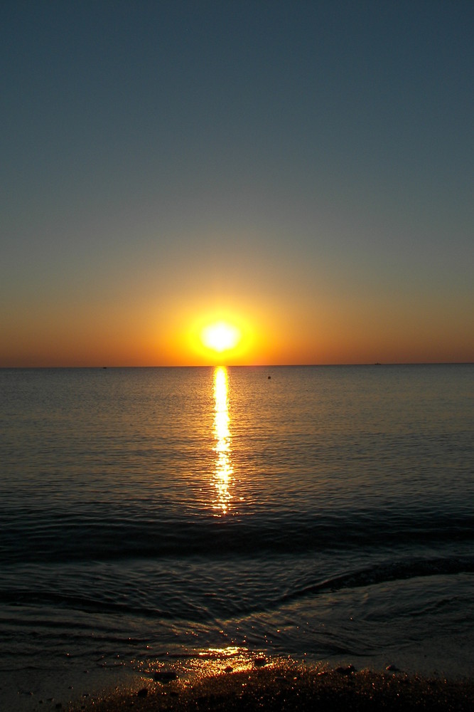 Rhodos Sonnenaufgang September 2007