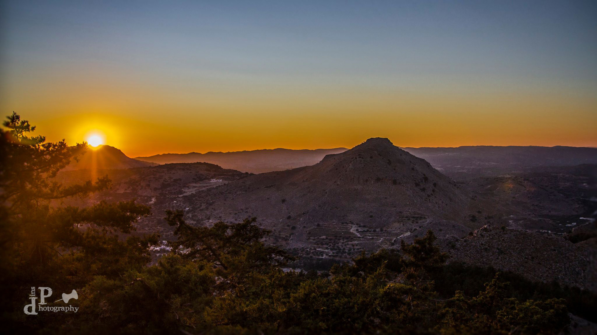 Rhodos Sonnenuntergang