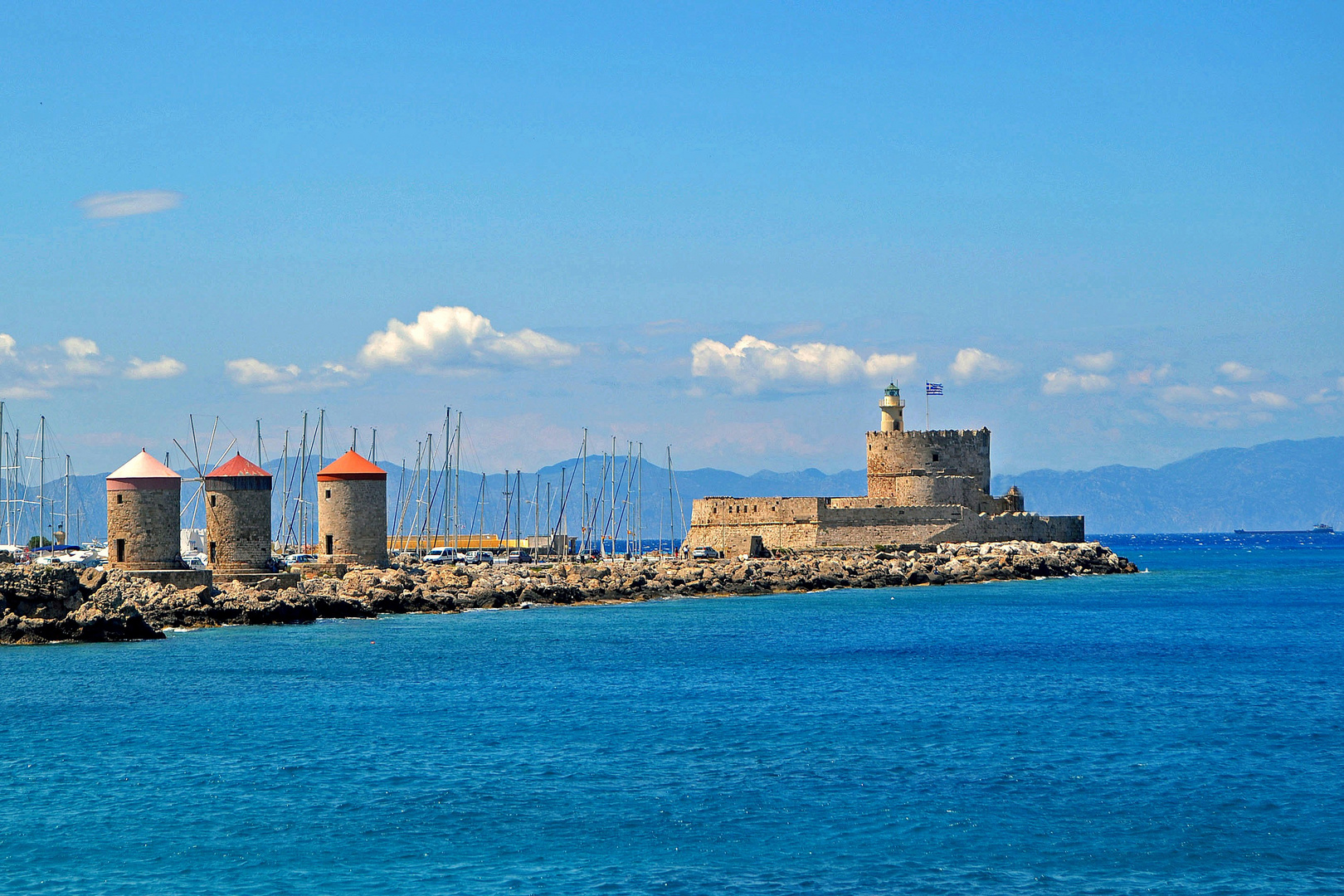 Rhodos Stadt 11, der Hafen