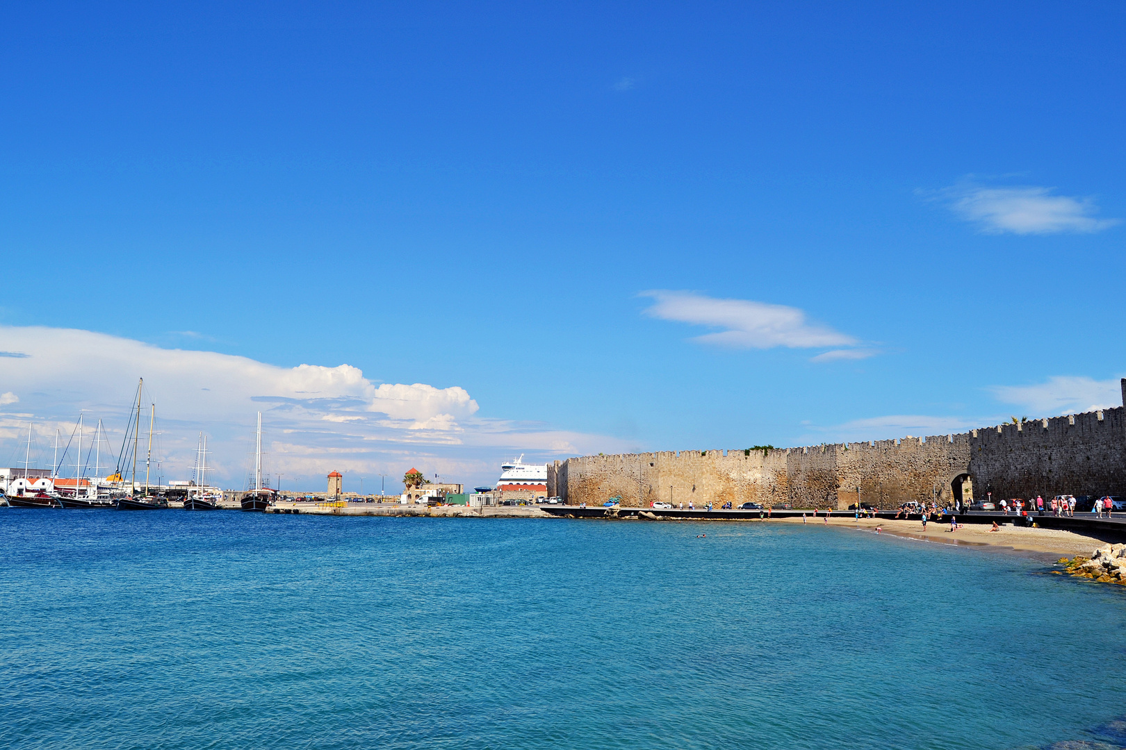 Rhodos Stadt 13, der Hafen