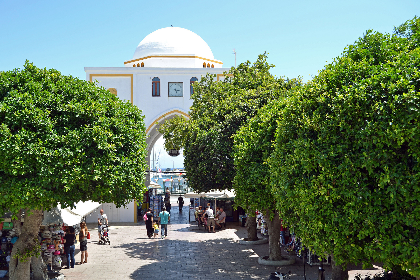 Rhodos-Stadt 3, Neuer Markt