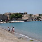 Rhodos Stadt - Am alten Hafen