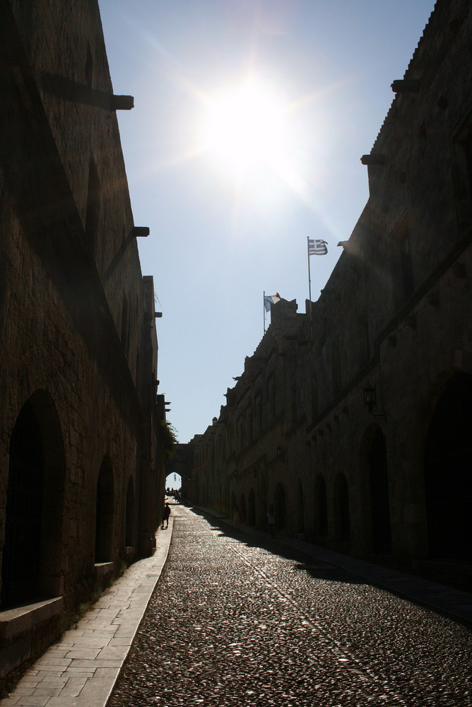 Rhodos Stadt - Die Ritterstrasse