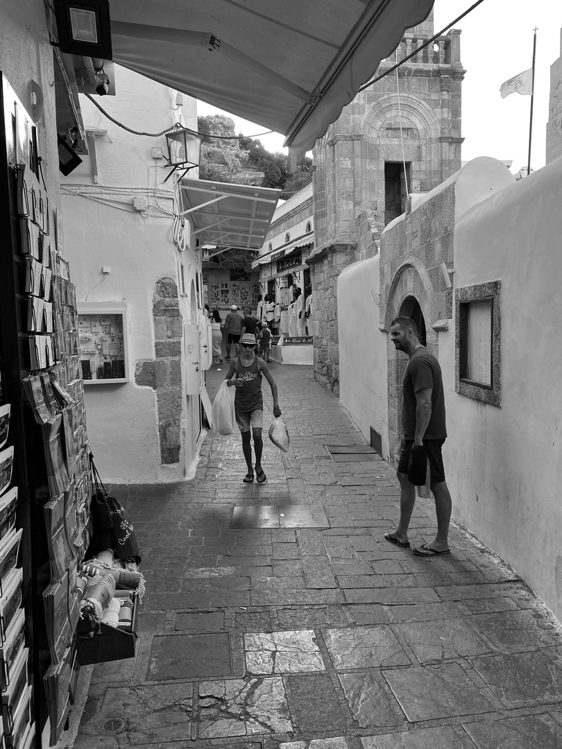 Rhodos Street 2 Foto & Bild Bilder auf