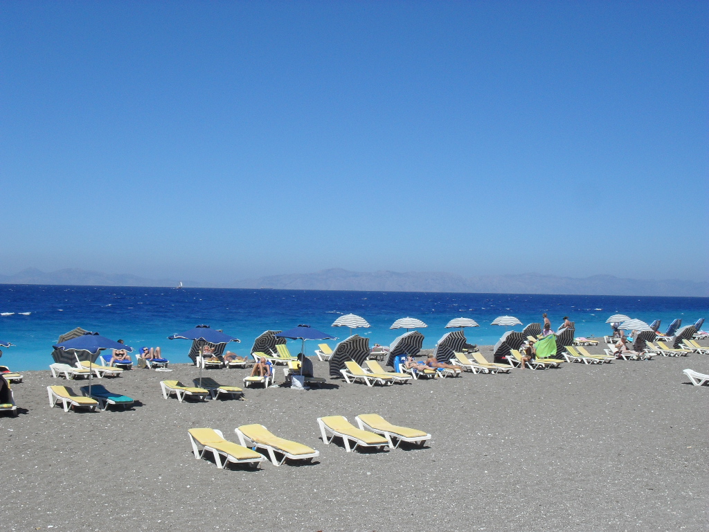 rhodos - the beach