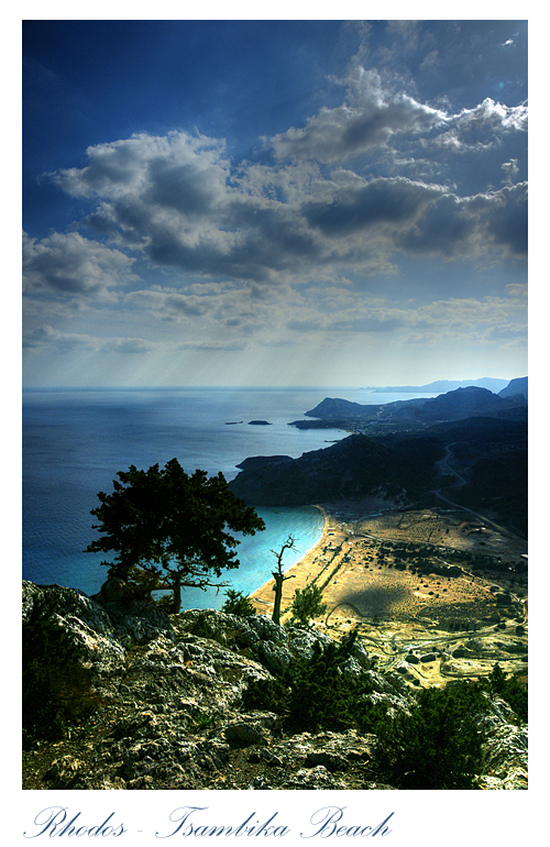 Rhodos - Tsambika Beach