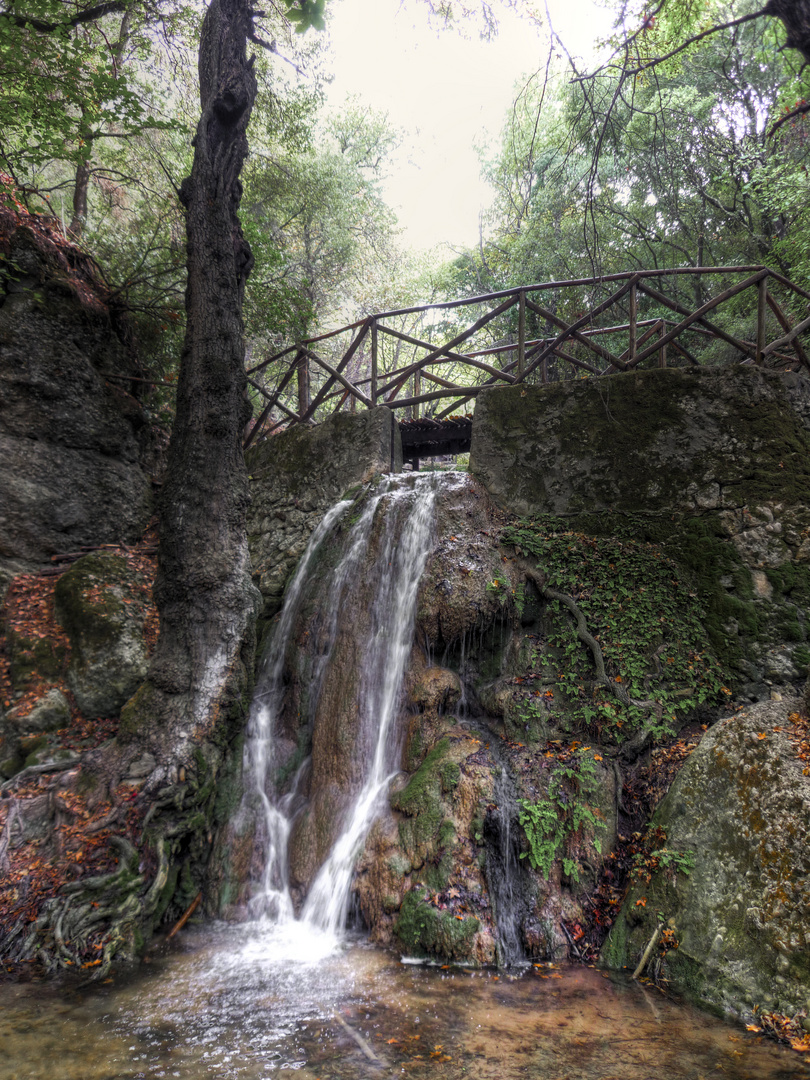 Rhodos Wasserfall HDR