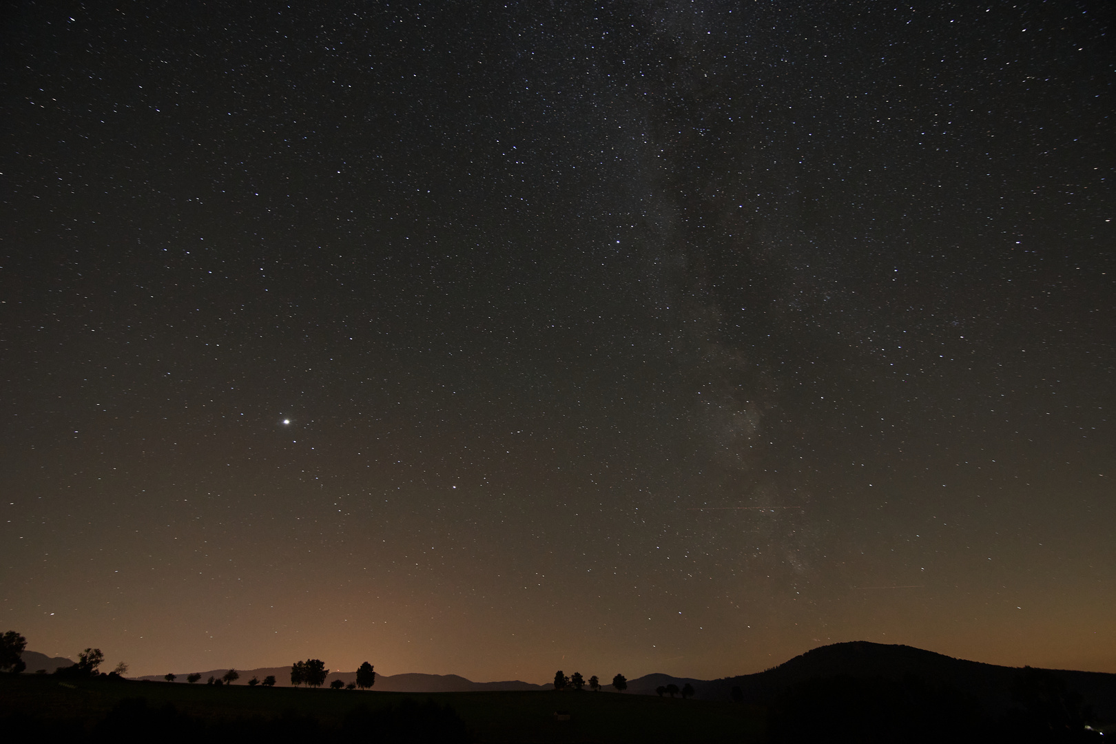 Rhön bei Nacht