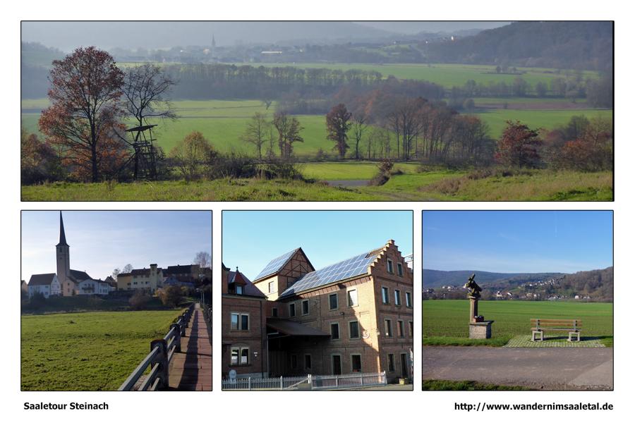 Rhön - Wanderbilder - Fränkische Saale - Steinach an der Saale