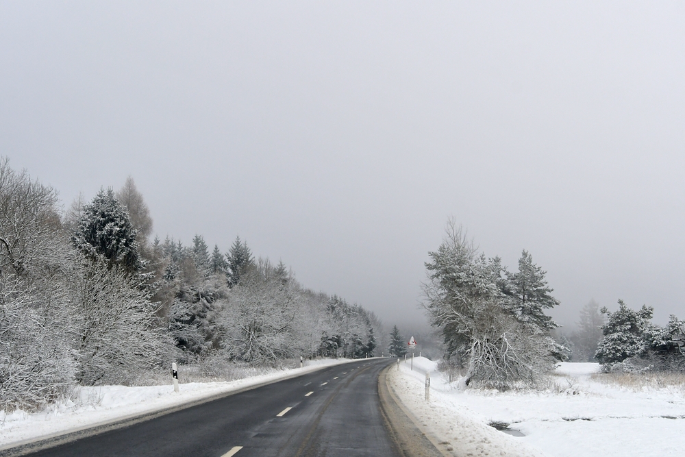 Rhön: Winter am Straßenrand 02