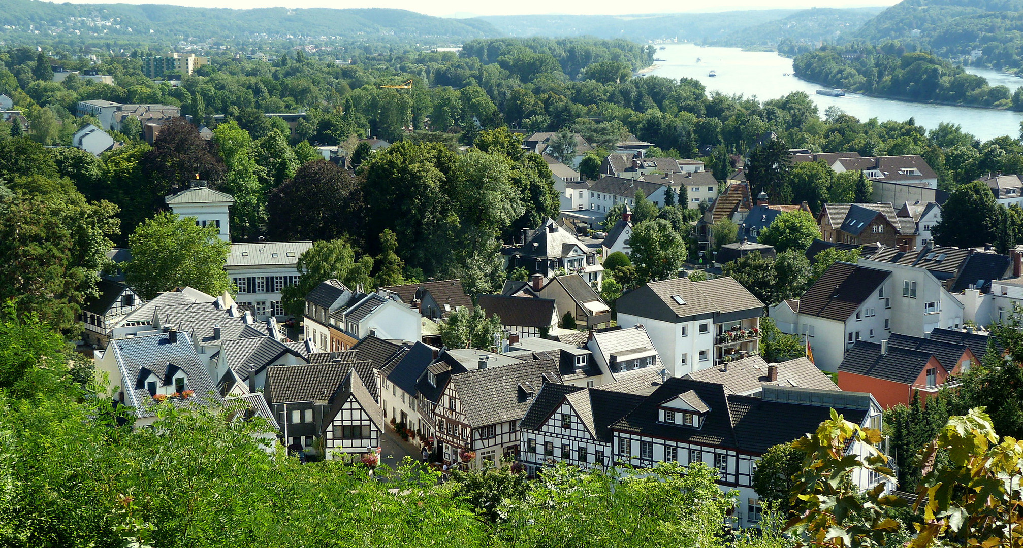 Rhöndorf von oben