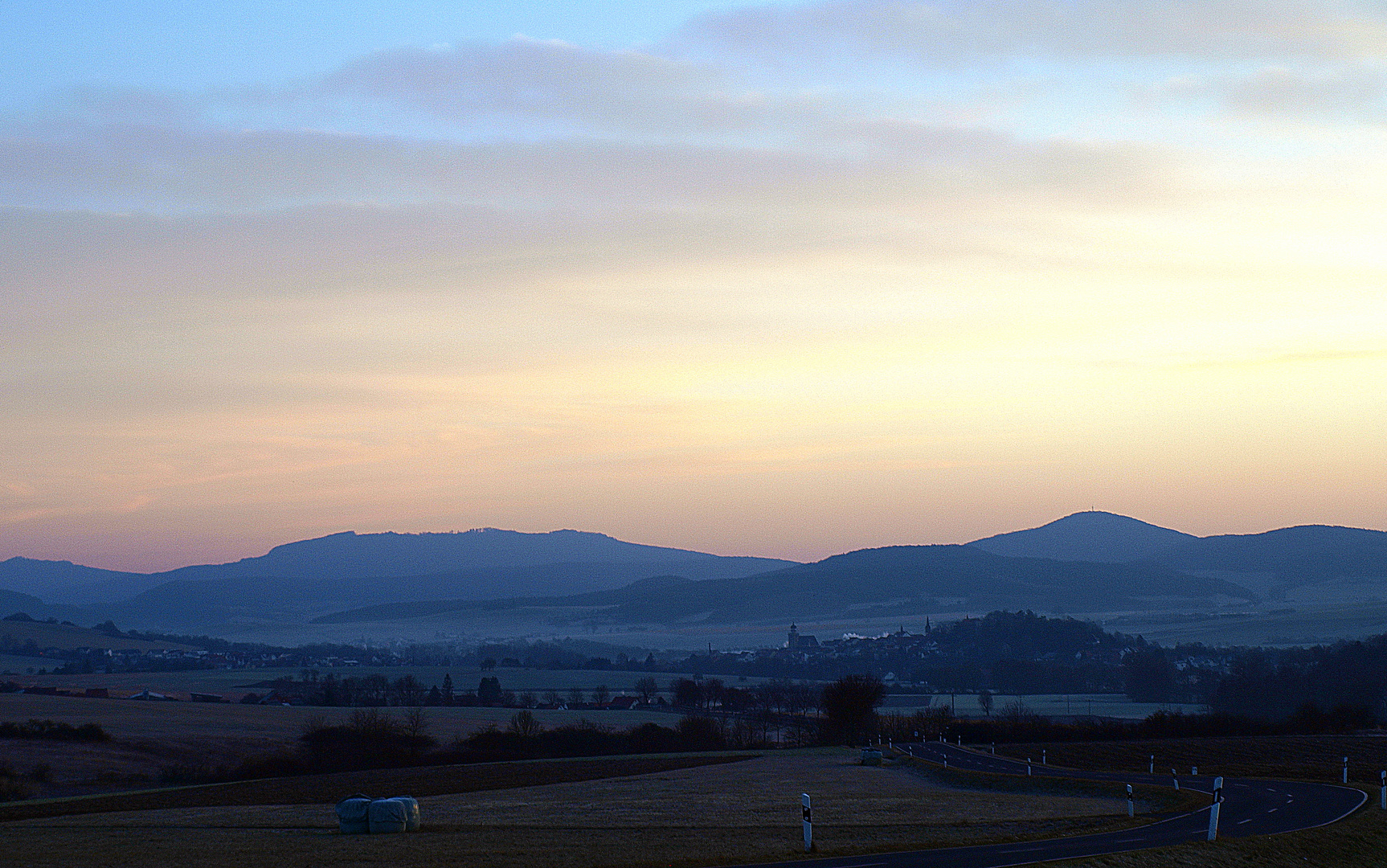 Rhönmorgen, 5 km von Point alpha