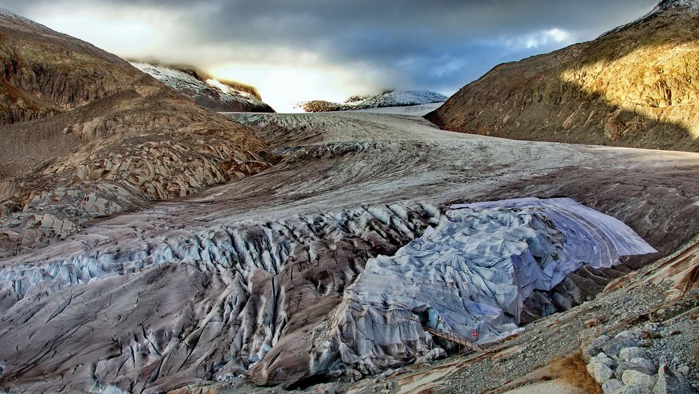 Rhonetalgletscher im Wallis