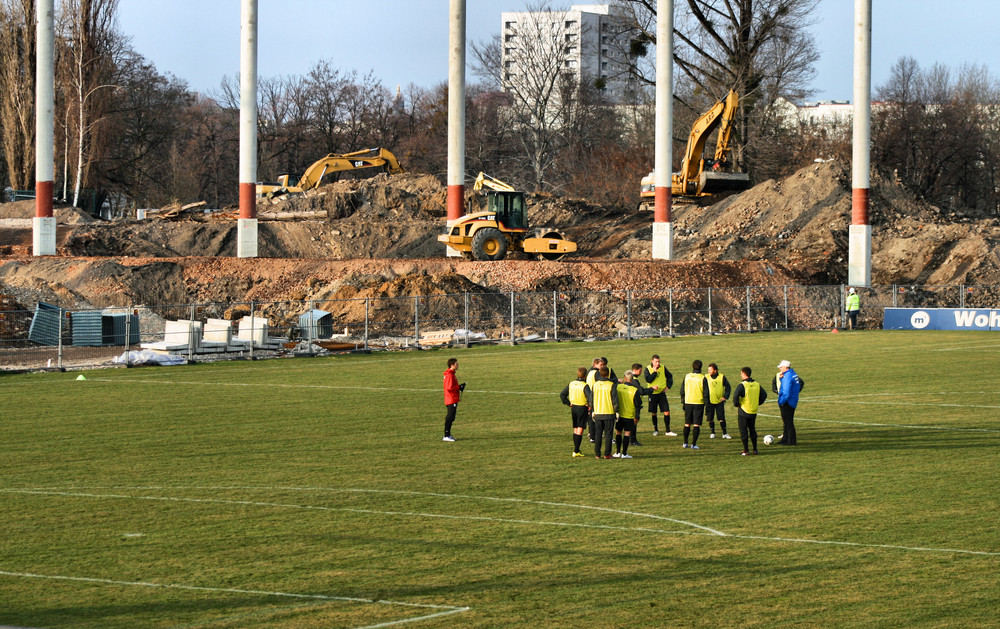 RHS 6-Training auf der Baustelle