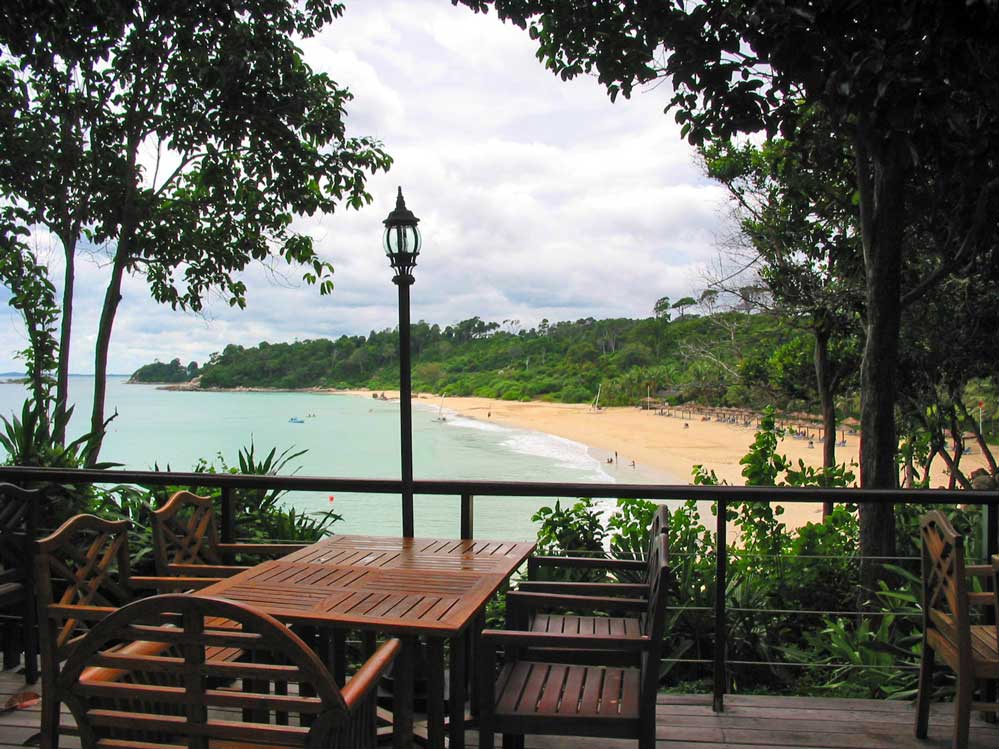 Ria Bintan - Frühstück mit Aussicht