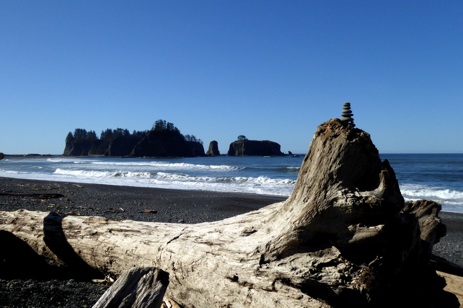 Rialto Beach im Olympic National Park in der Nähe von La Push