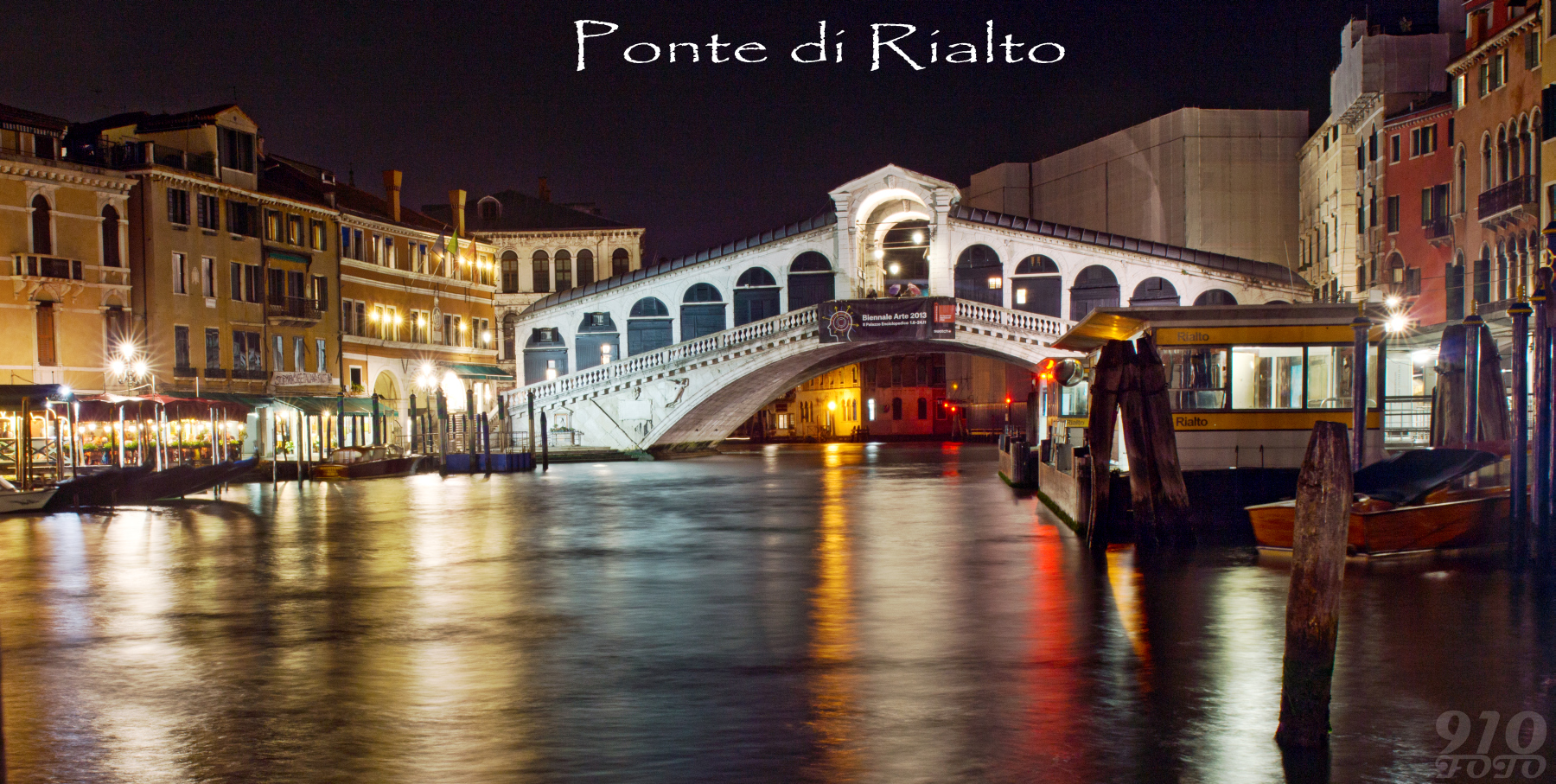 Rialto Brücke in Venedig