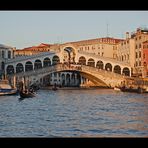 Rialto im Abendlicht