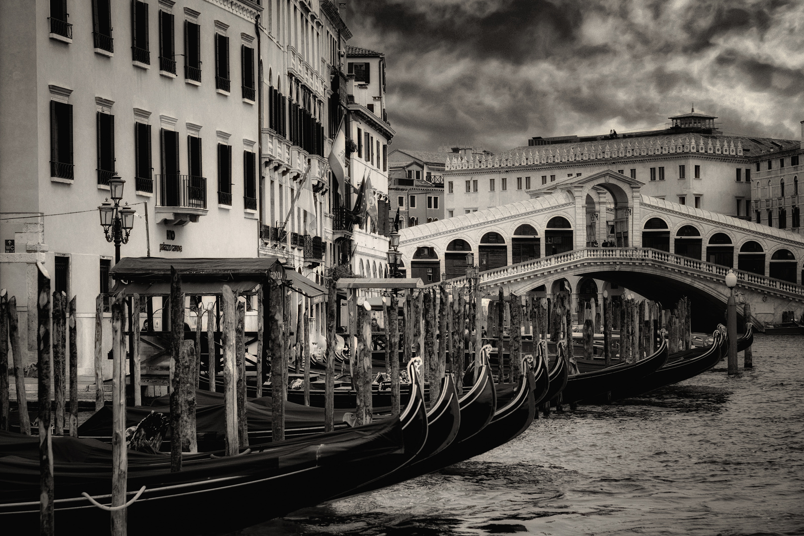  Rialto  Venezia - so muss es gewesen sein