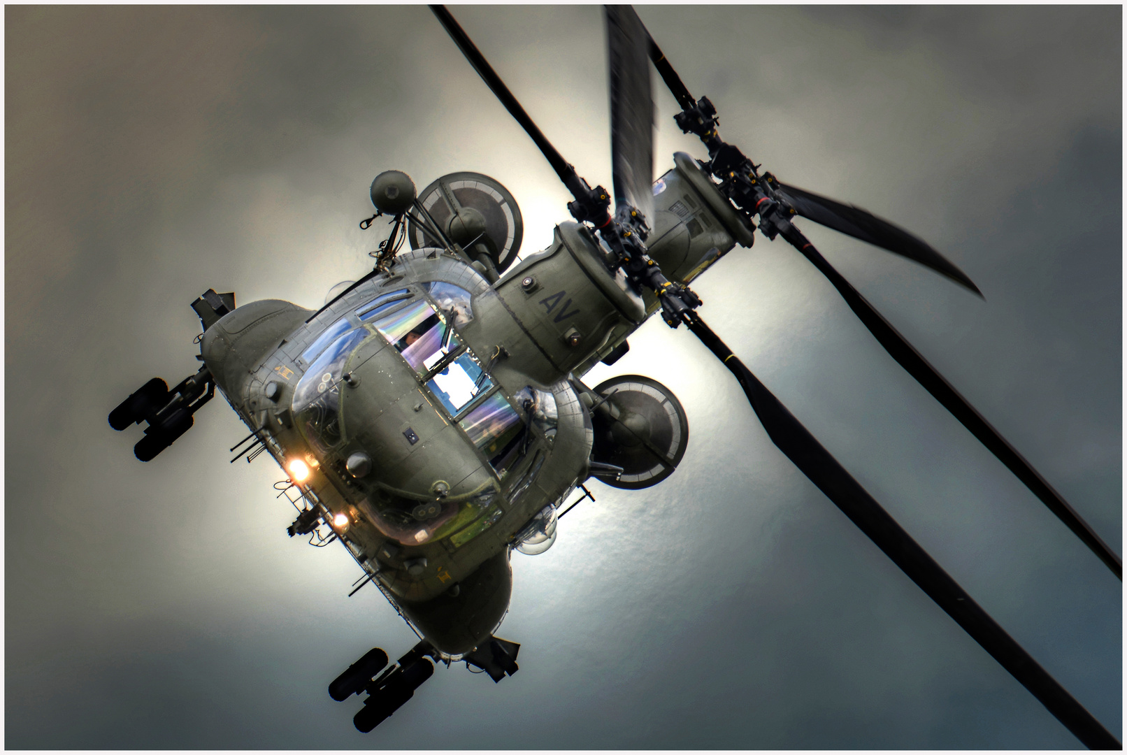 RIAT 2012, Boeing Chinook Display