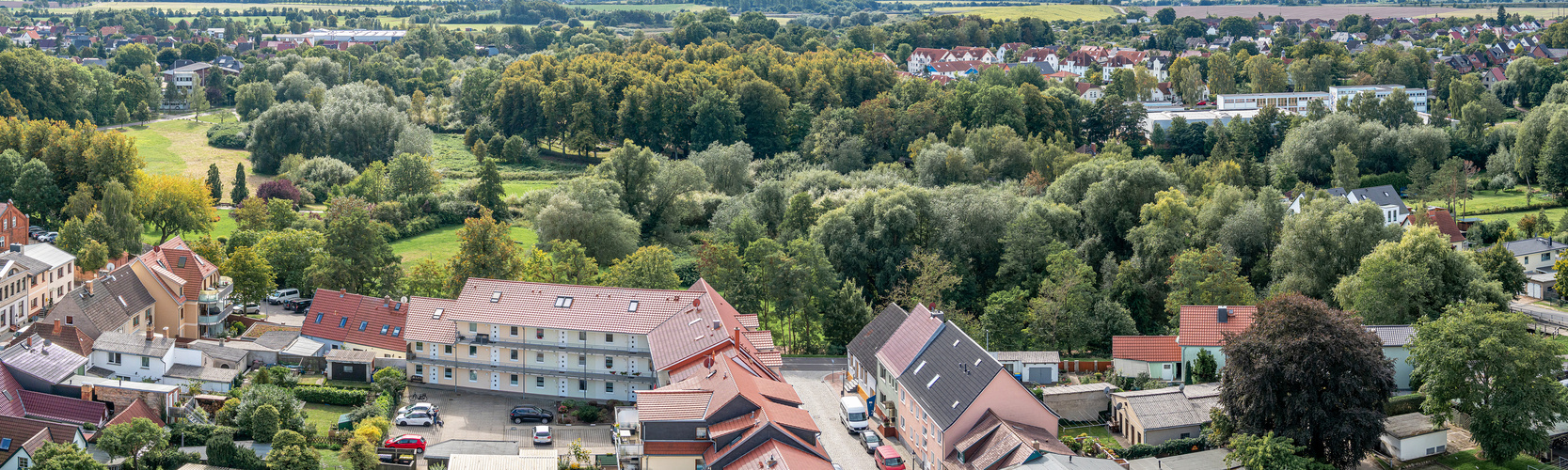 Ribnitz-Damgarten von oben