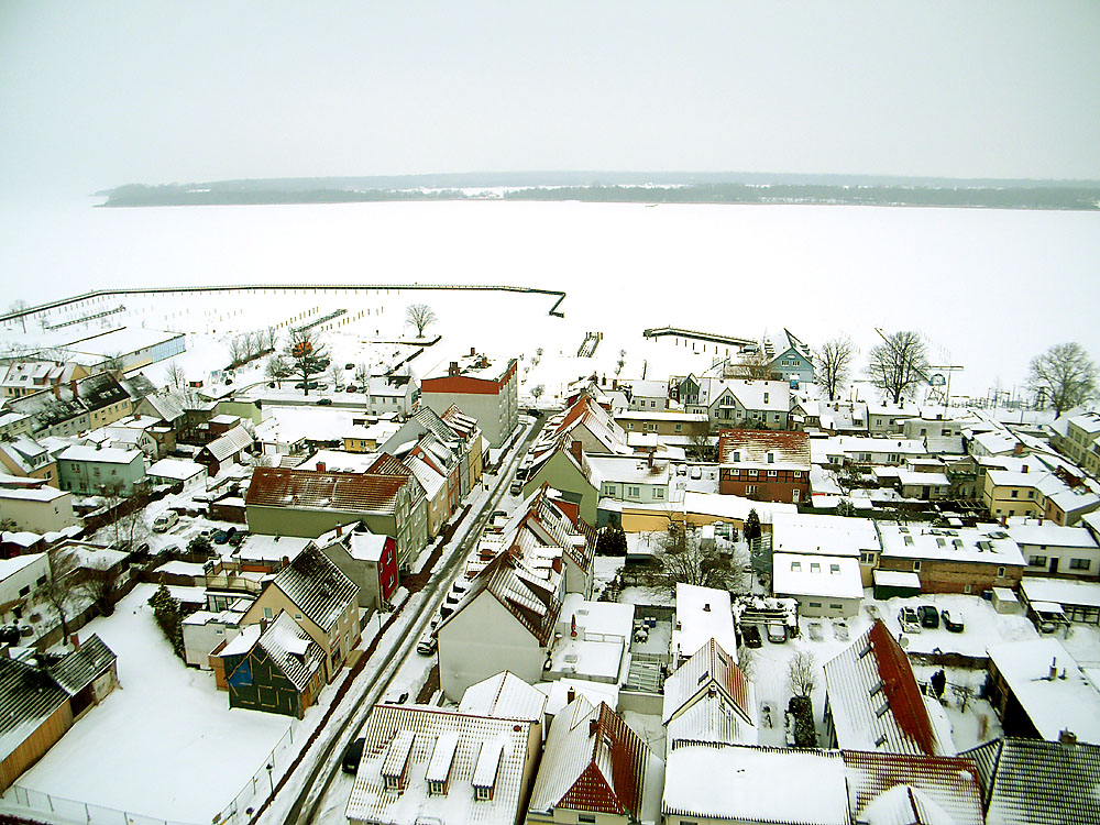 Ribnitzer Hafen im Winter